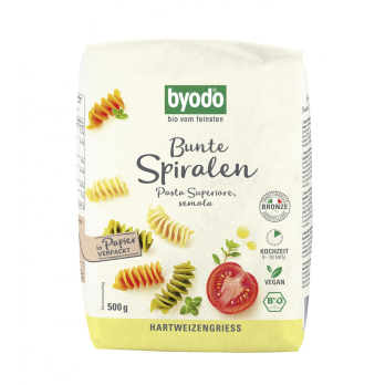 Spiralen semola bunt