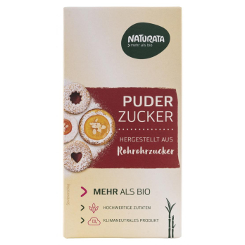 Puderzucker Roh-Rohrzucker