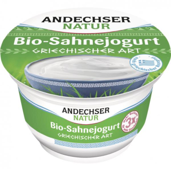 Sahnejoghurt griechische Art